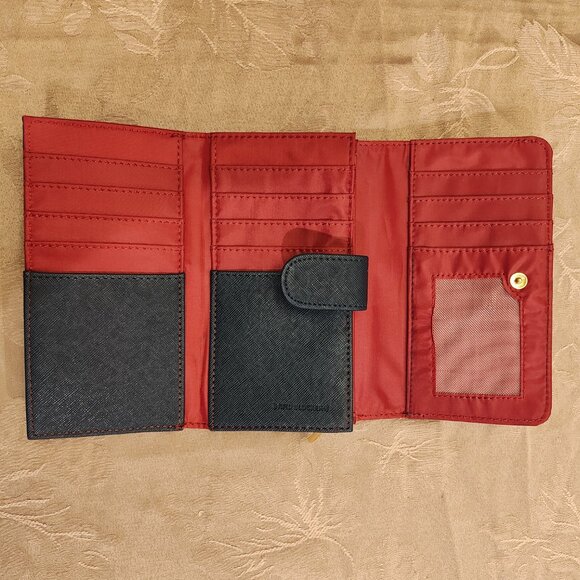 Totto Navy Blue RFID Blocker Wallet, New Without Tags! - Picture 6 of 10